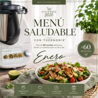 MENU ENERO  SALUDABLE THERMOMIX